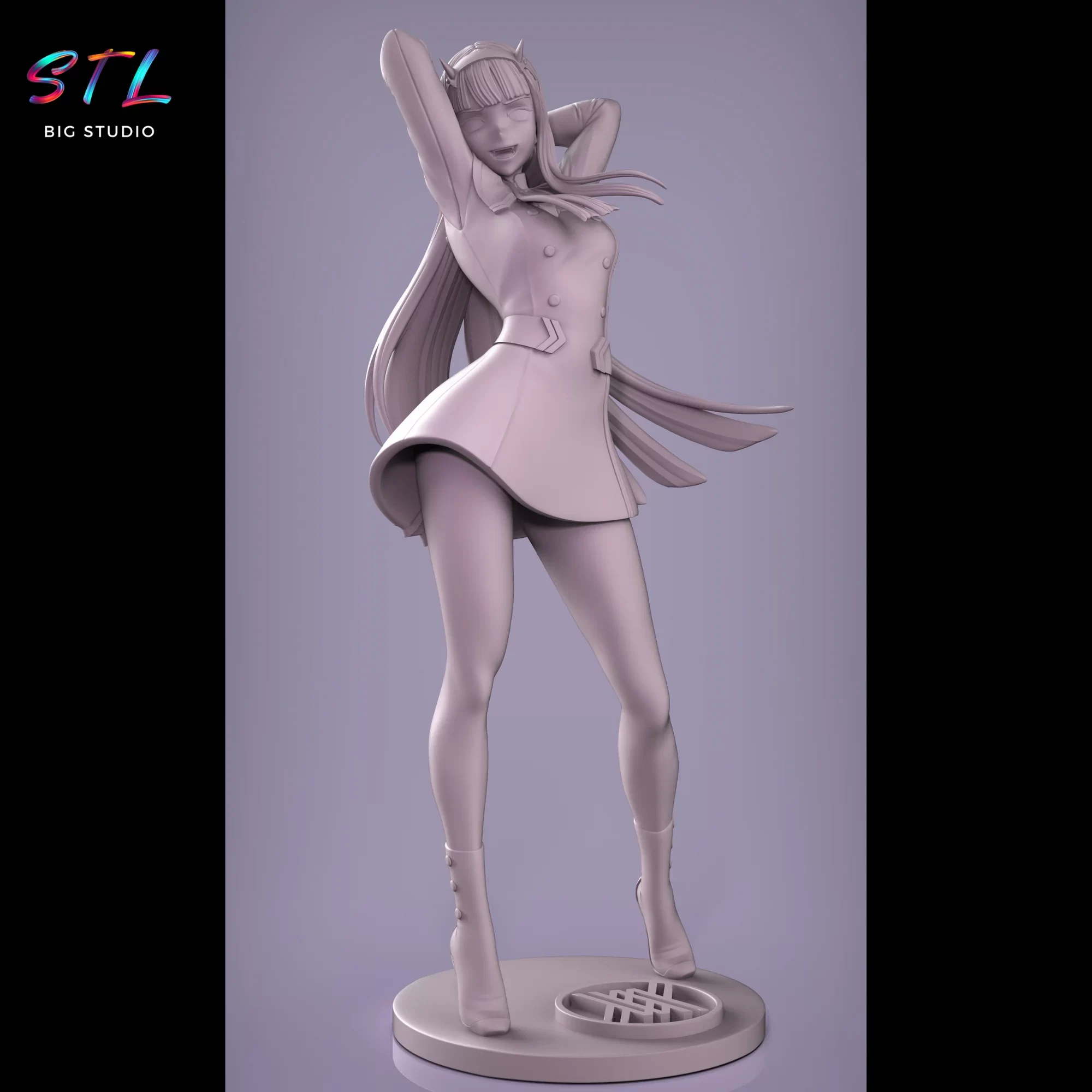 zero two impresion 3d stl zero two impresion 3d stl