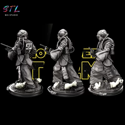 zuckuss stl star wars impresion 3d